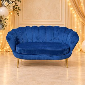 Royaal blauw sofa Royaal blauw sofa