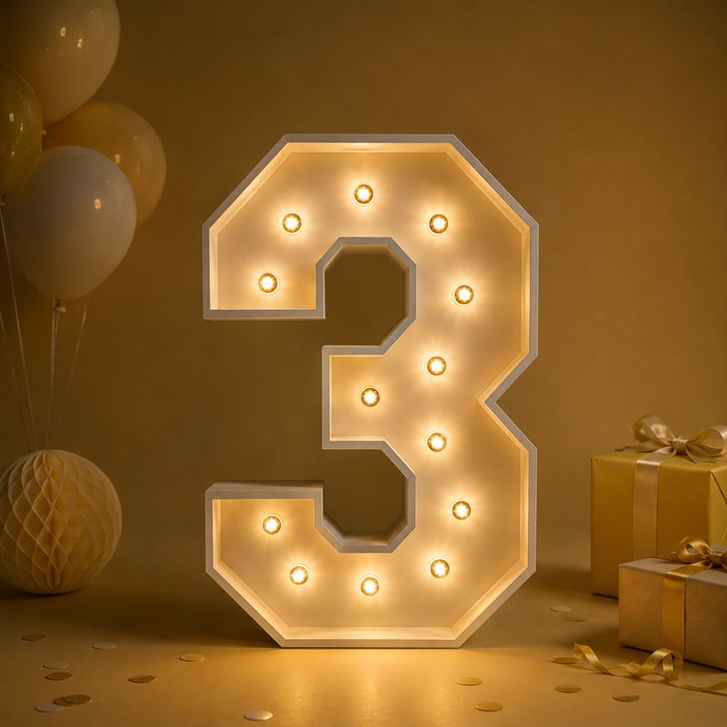 Lichtcijfer 3 Lichtcijfer 3